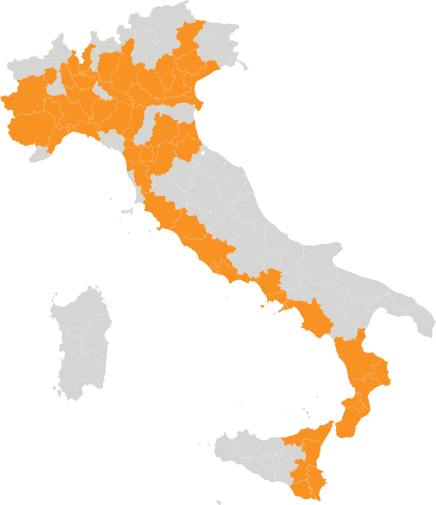 Copertura territoriale